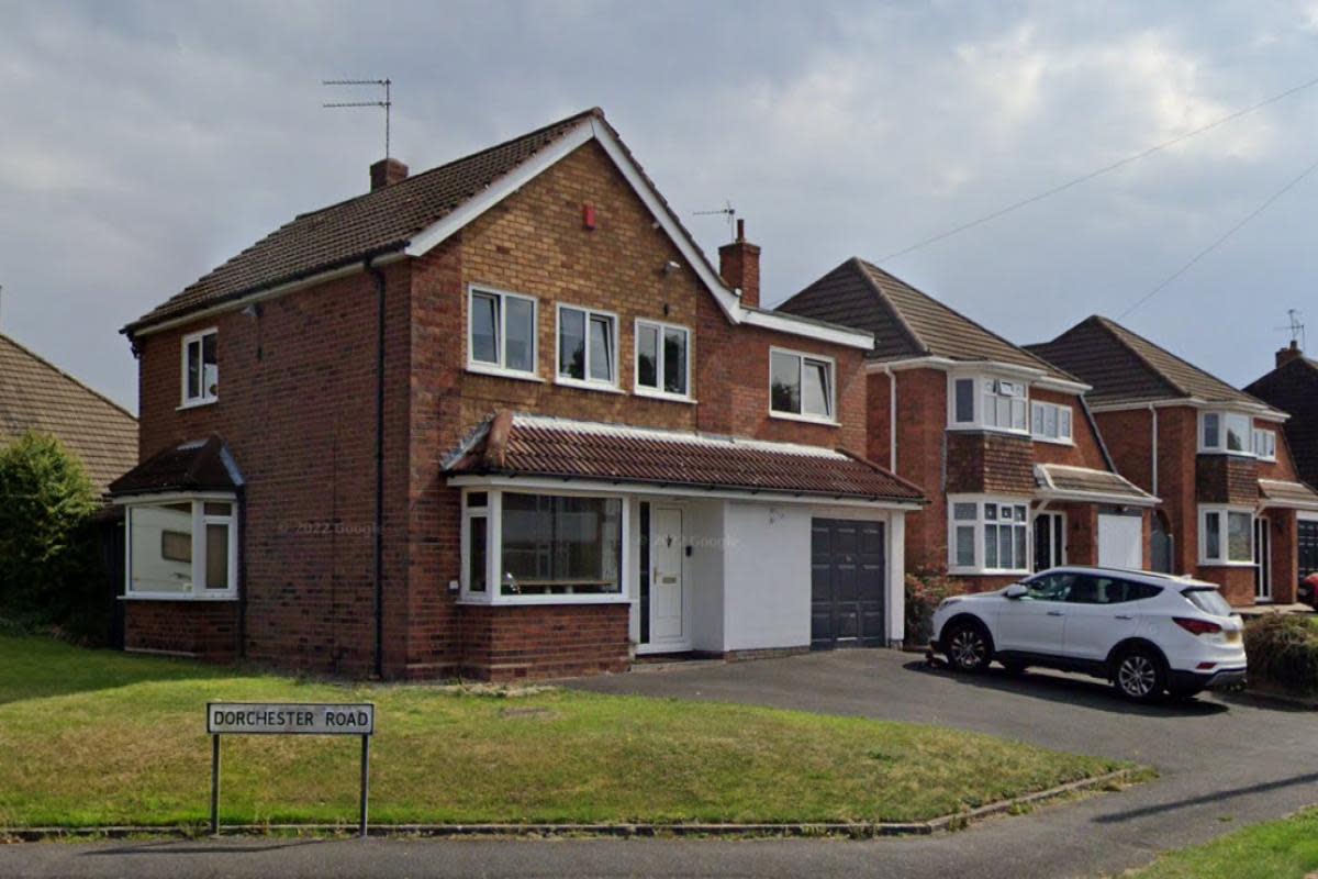 The house at 44, Dorchester Road, Pedmore <i>(Image: Google)</i>