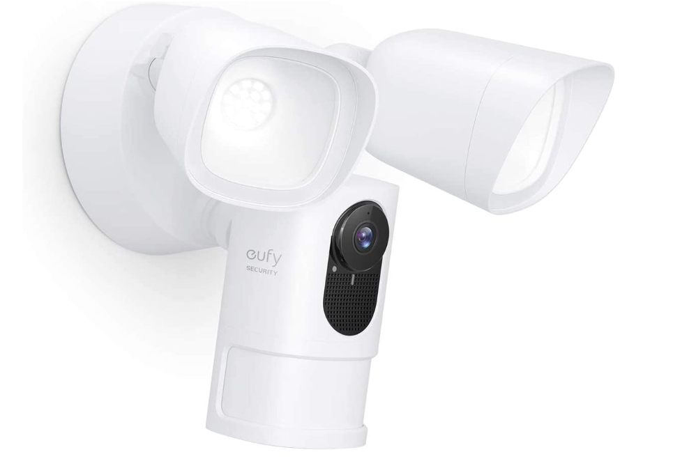 Eufy Security Floodlight Camera for garage door security