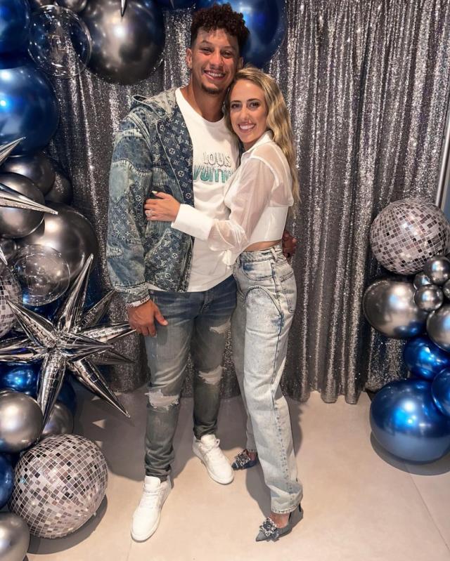 Patrick Mahomes Threw 'The Best' Surprise Party for Wife Brittany