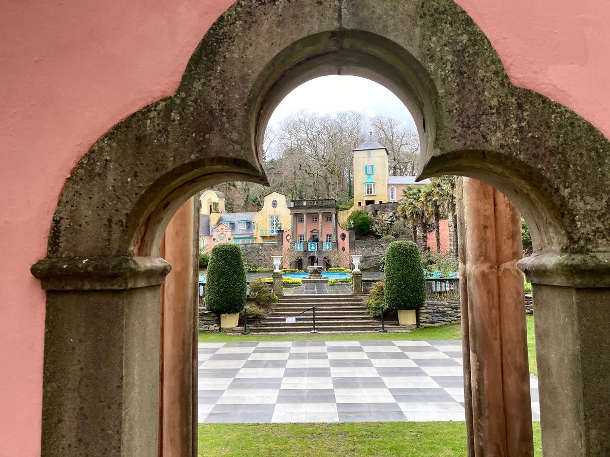 Portmeirion was inspired by architecture found in the Mediterranean (Kerry Walker)