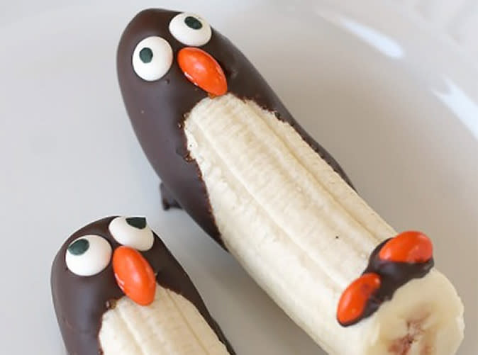 Frozen Banana Penguins