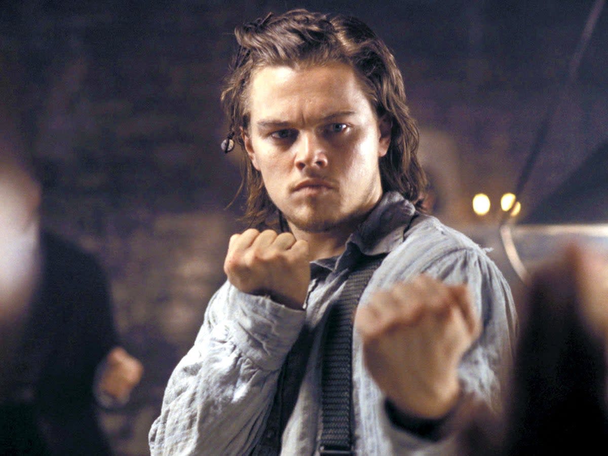 Leonardo DiCaprio in Martin Scorsese’s ‘Gangs of New York’  (Miramax/Shutterstock)