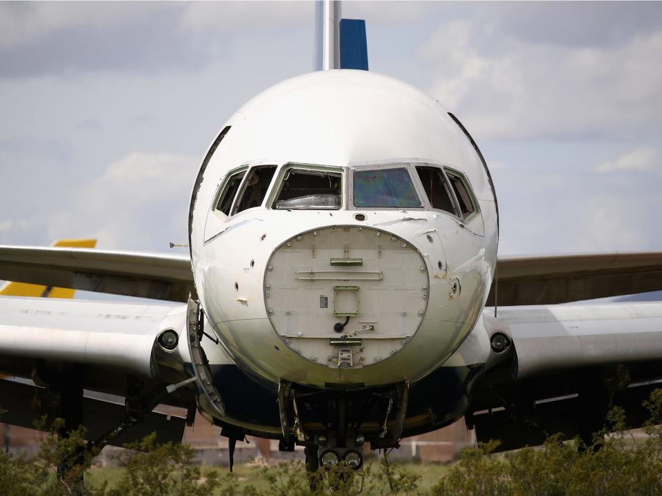 Aircraft boneyard Pinal Air Park covid-19