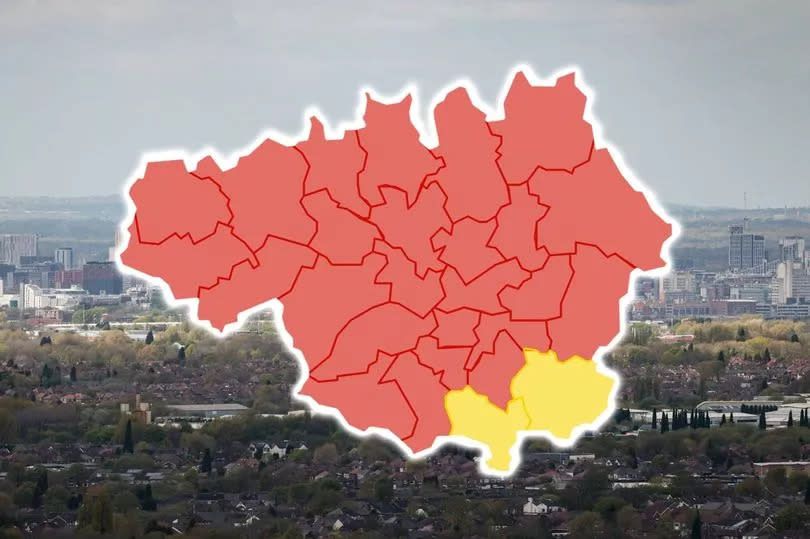 The full map of the general election results across Greater Manchester