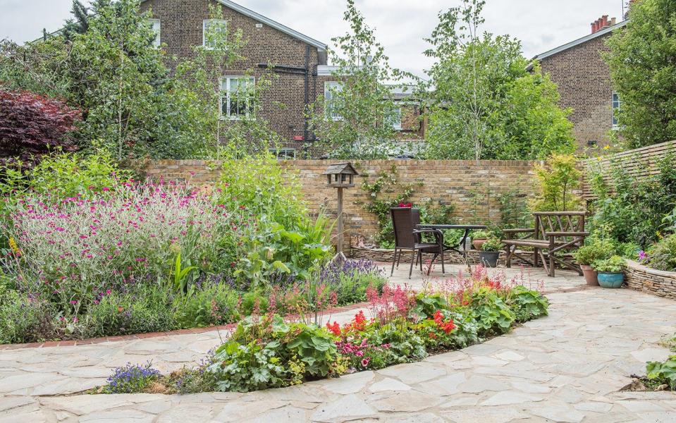 Light tree cover and solid boundaries create a sense of privacy - Catherine Clancy