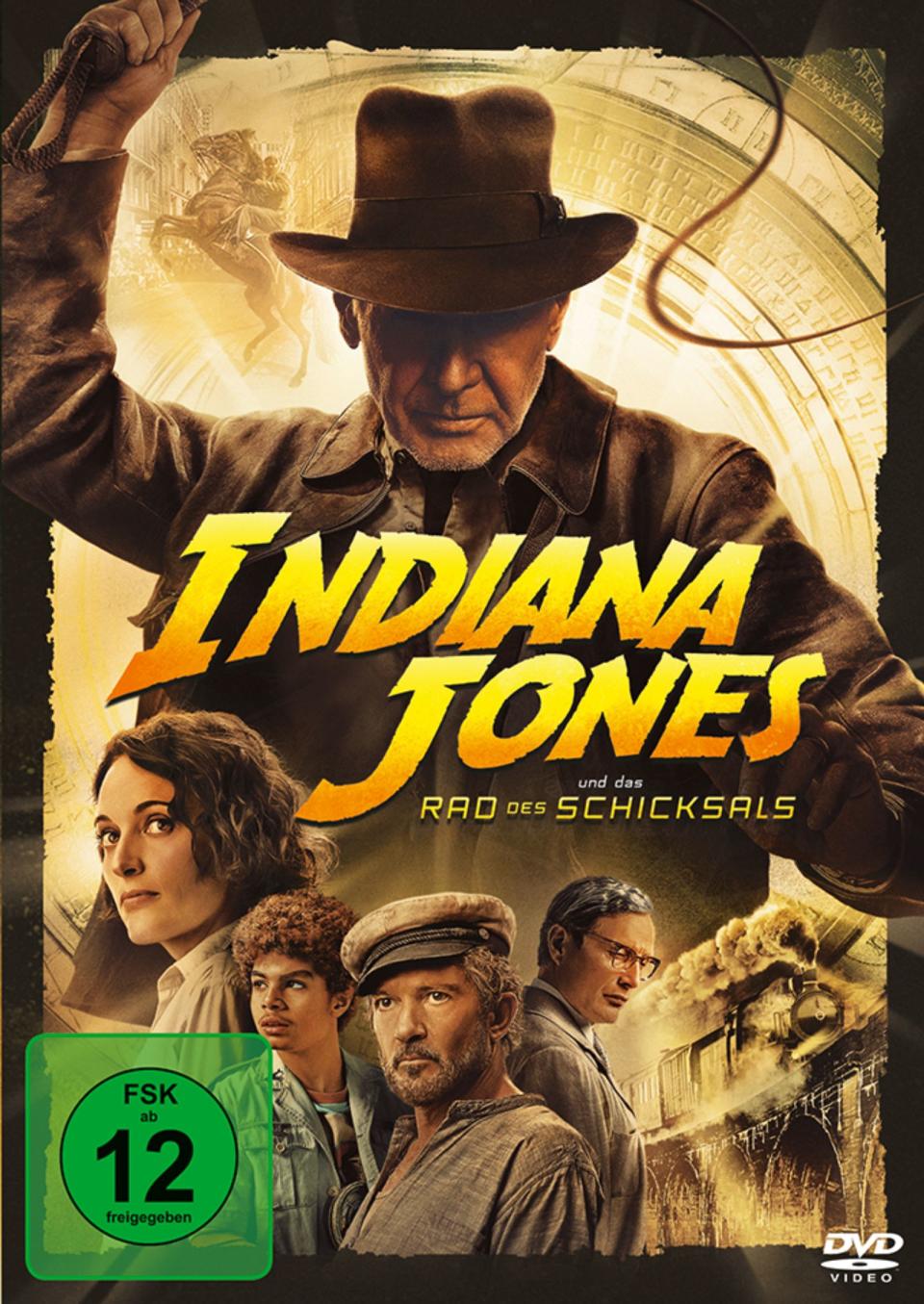 Der bislang letzte Teil, in dem da plötzlich Aliens waren ("Indiana Jones und das Königreich des Kristallschädels"), kam bei den Fans der ersten Stunde nicht besonders gut an. In "Indiana Jones und das Rad des Schicksals" orientieren sich die Macher wieder mehr an den alten Filmen. (Bild: Leonine)