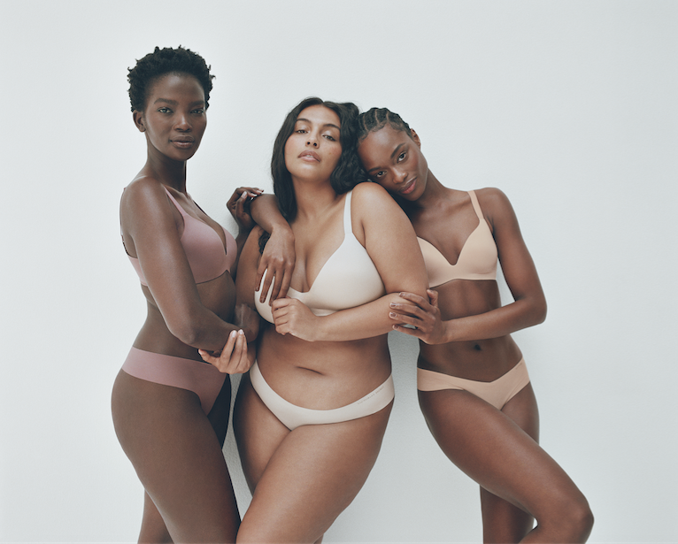 Victoria’s Secret has a new look. It includes a new cast of characters, such as plus-size model Paloma Elsesser, center. - Credit: Courtesy Photo
