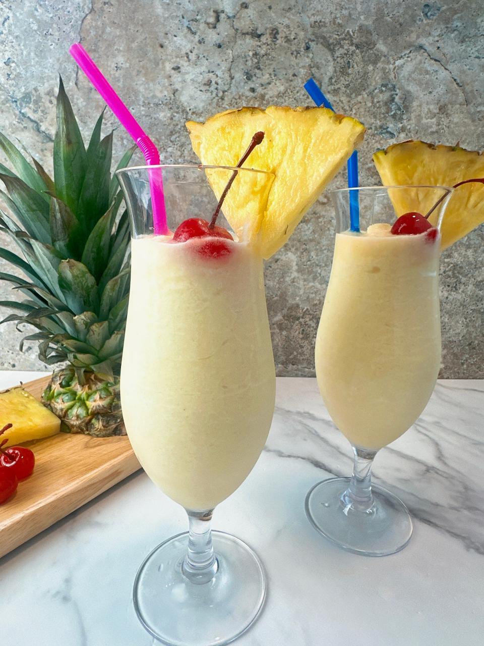 Pina coladas are a classic frozen cocktail with serious island vibes.