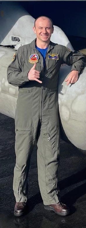 U.S. Navy pilot Lt. Richard Bullock died in a crash in the California desert during a routine training. He was assigned to Naval Air Station Lemoore at the time of the crash.