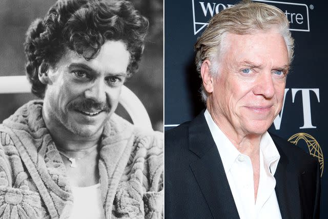 <p>MGM Studios/Getty; Unique Nicole/Getty</p> Christopher McDonald as Darryl Dickinson (left) and in November 2023