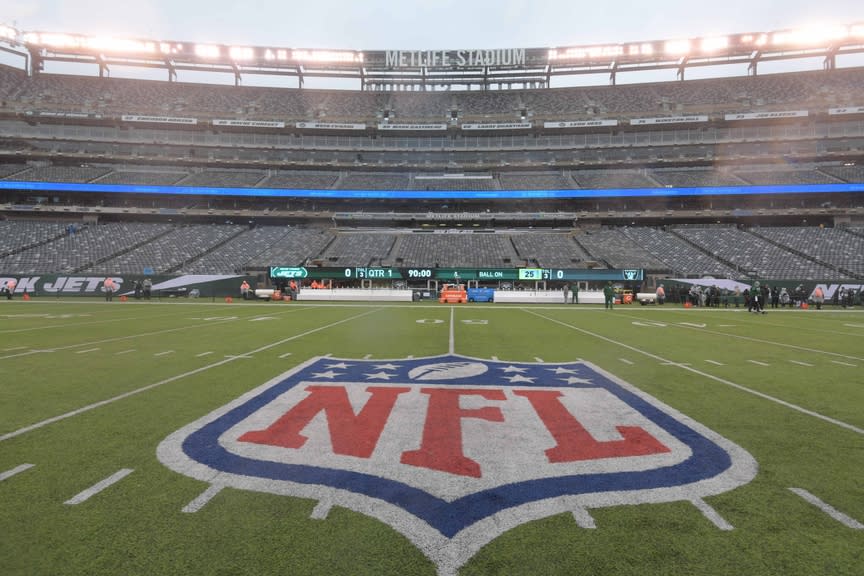 General view inside MetLife Stadium