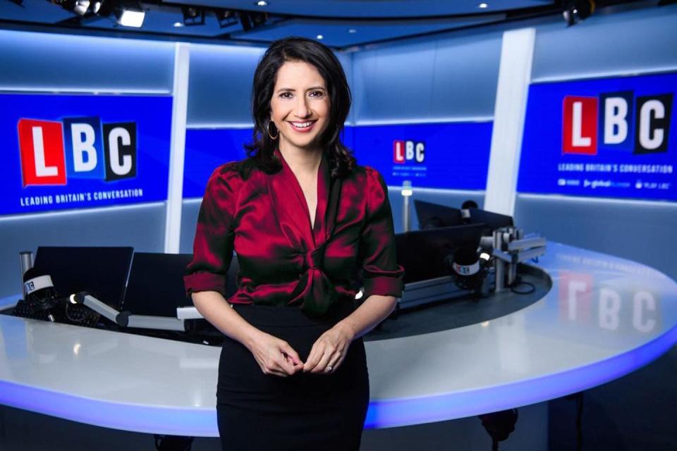 lbc radio presenter sangita myska