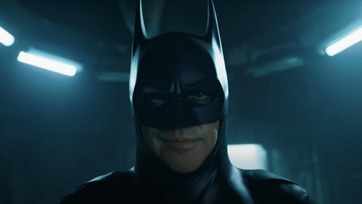  Michael Keaton as Batman in The Flash 