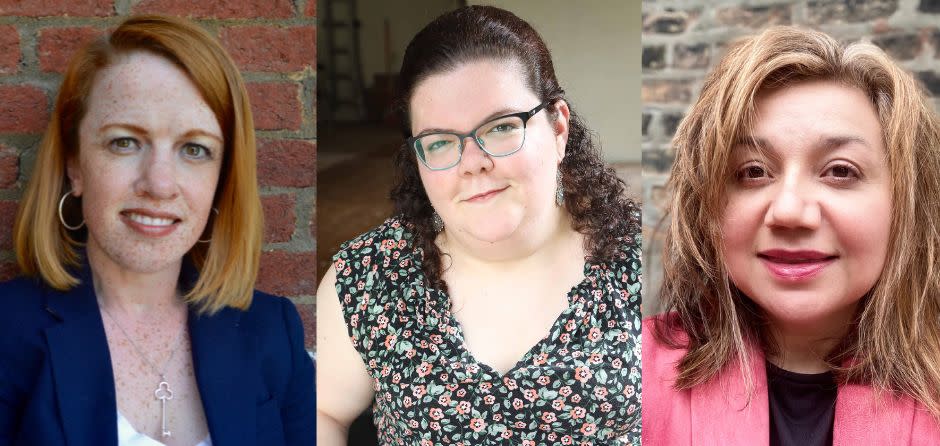 Rebecca Cokley (left) is a disability rights activist and program officer at the Ford Foundation; Emily Ladau is an author and disability rights activist; and Leonor Vanik is president of the National Coalition for Latinxs with Disabilities. (Photo: Photos courtesy of Rebecca Cokley; by Rick Guidotti, Positive Exposure; courtesy of Leonor Vanik)