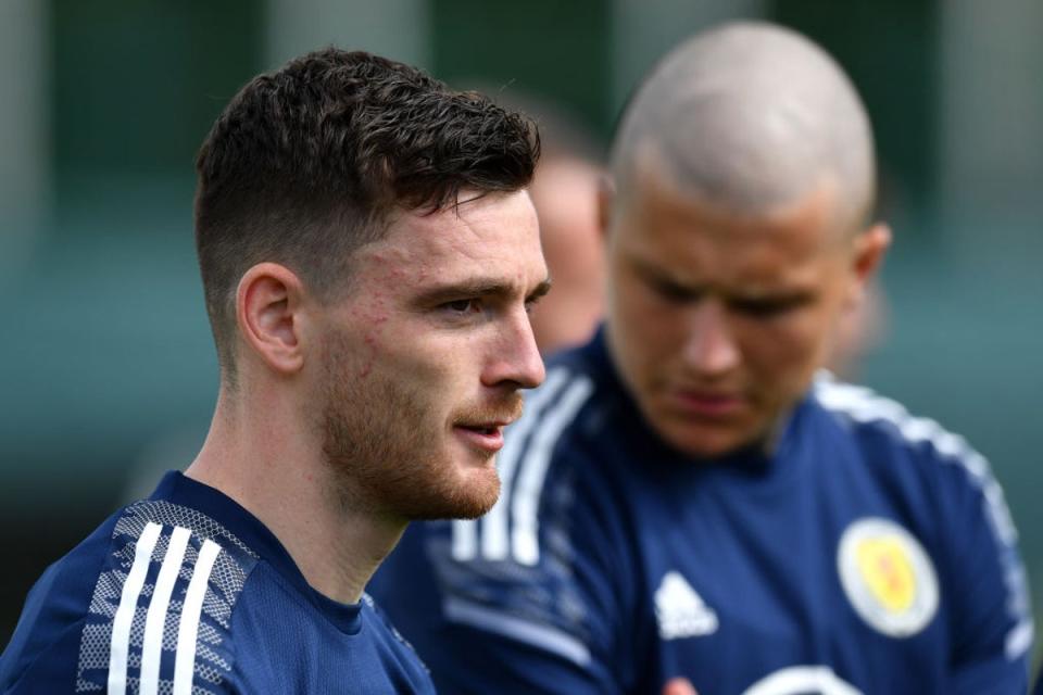 Andy Robertson stepped up as captin against Armenia (Getty Images)