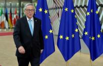 President of the European Commission Jean-Claude Juncker arrives at the EU summit in Brussels, Belgium, June 22, 2017. REUTERS/Eric Vidal