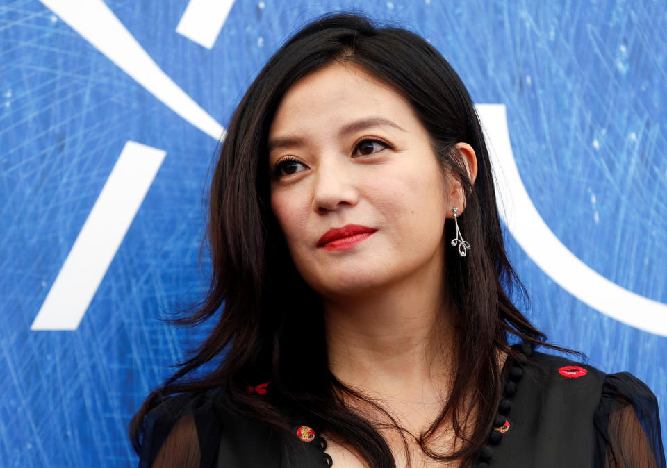 Actress Zhao Wei, member of Venezia 73 International Jury, poses for photographers during a photocall at the 73rd Venice Film Festival in Venice, Italy August 31, 2016. REUTERS/Alessandro Bianchi