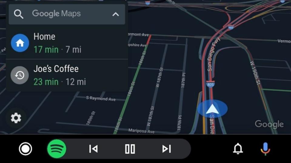 Google地圖有時指引的路徑是會以最短時間為主，但該路徑可能不是最好駕駛的狀態。（圖片來源/翻攝自Google）