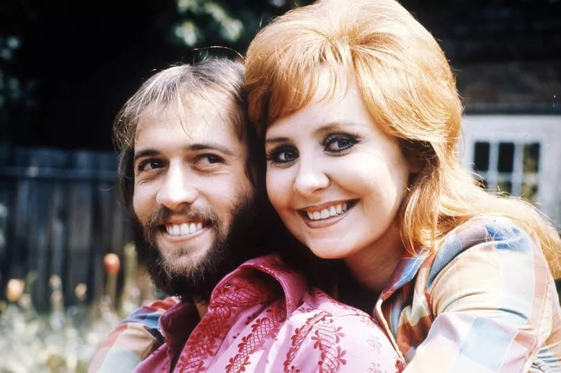 Lulu and first husband Maurice Gibb from the Bee Gees