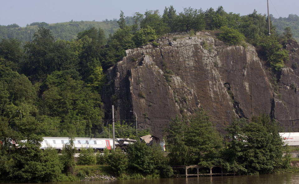 Belgium train collision