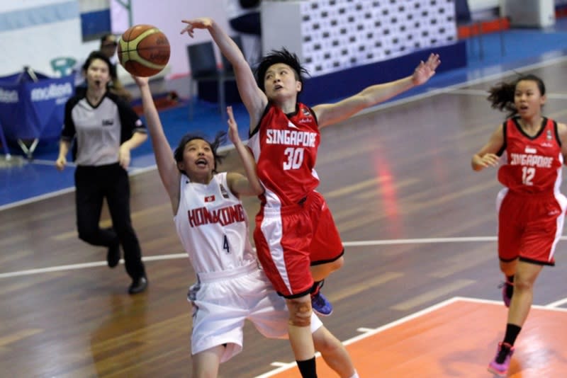 U16女籃險勝新加坡 明演榜首大戰