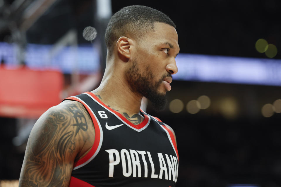 Damian Lillard laments blood test from NBA after his 71-point outburst: 'Are y'all serious?' - Yahoo Sports