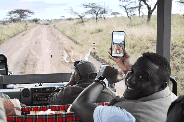 <p>Courtesy of African Travel, Inc</p> Sherwin Banda at Shamwari Private Game Reserve