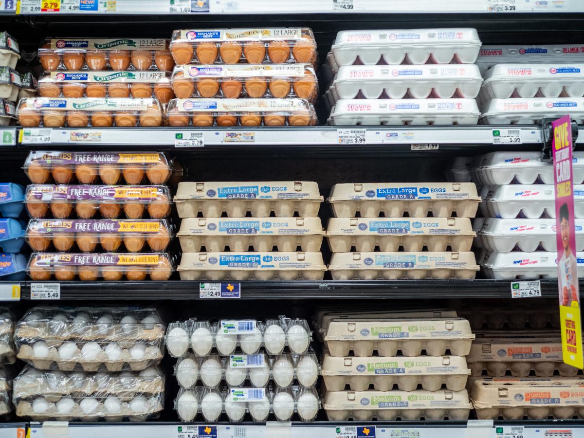 Egg prices are finally coming back down to earth after hitting near 5