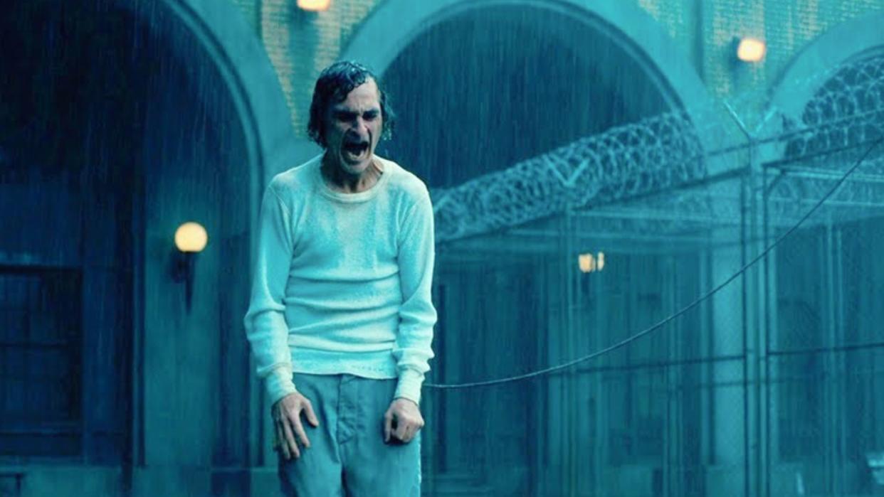  Joaquin Phoenix as Arthur Fleck / Joker in Joker: Folie à Deux . 