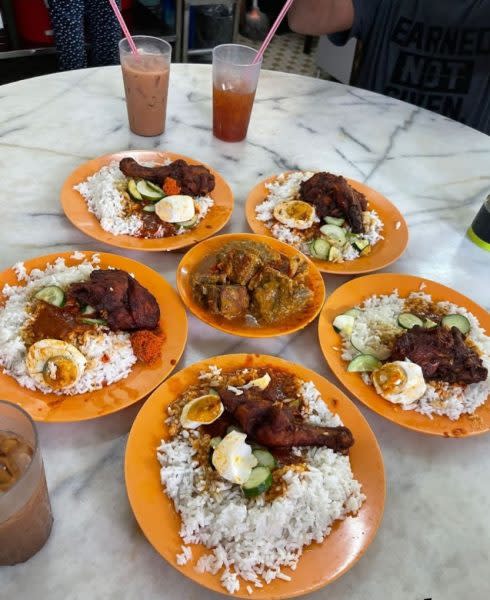 Nasi Ganja - dish 