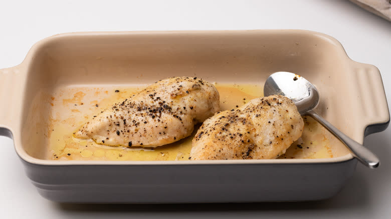 Baked chicken breasts