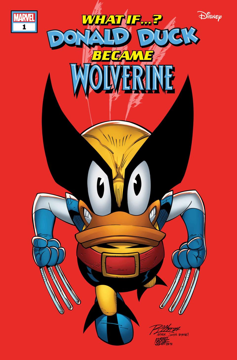 Cover art for Marvel & Disney: What If…? Donald Duck Became Wolverine #1