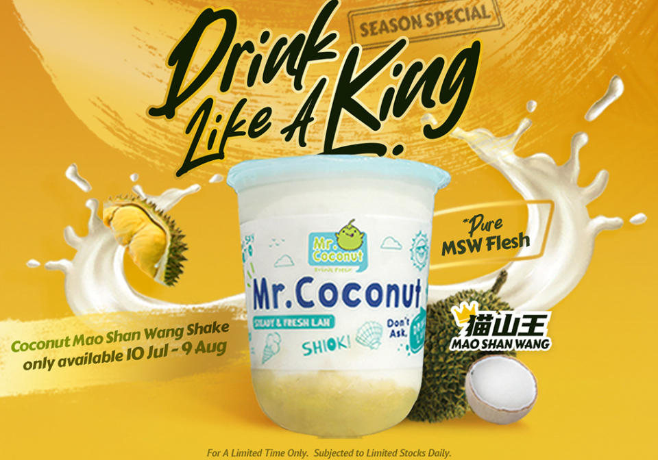 Mr. Coconut - Coconut Mao Shan Wang Shake