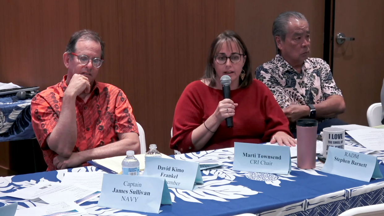CRI chair Marti Townsend criticized the Hawaii State Legislature for failing to advance a bill to strengthen the independence of Hawaii's Water Commission.