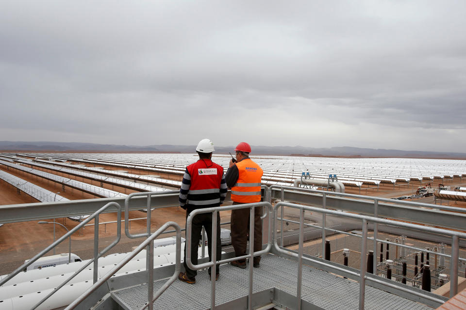 Das Solarkraftwerk Noor in Marokko (Bild: Reuters/Youssef Boudlal)