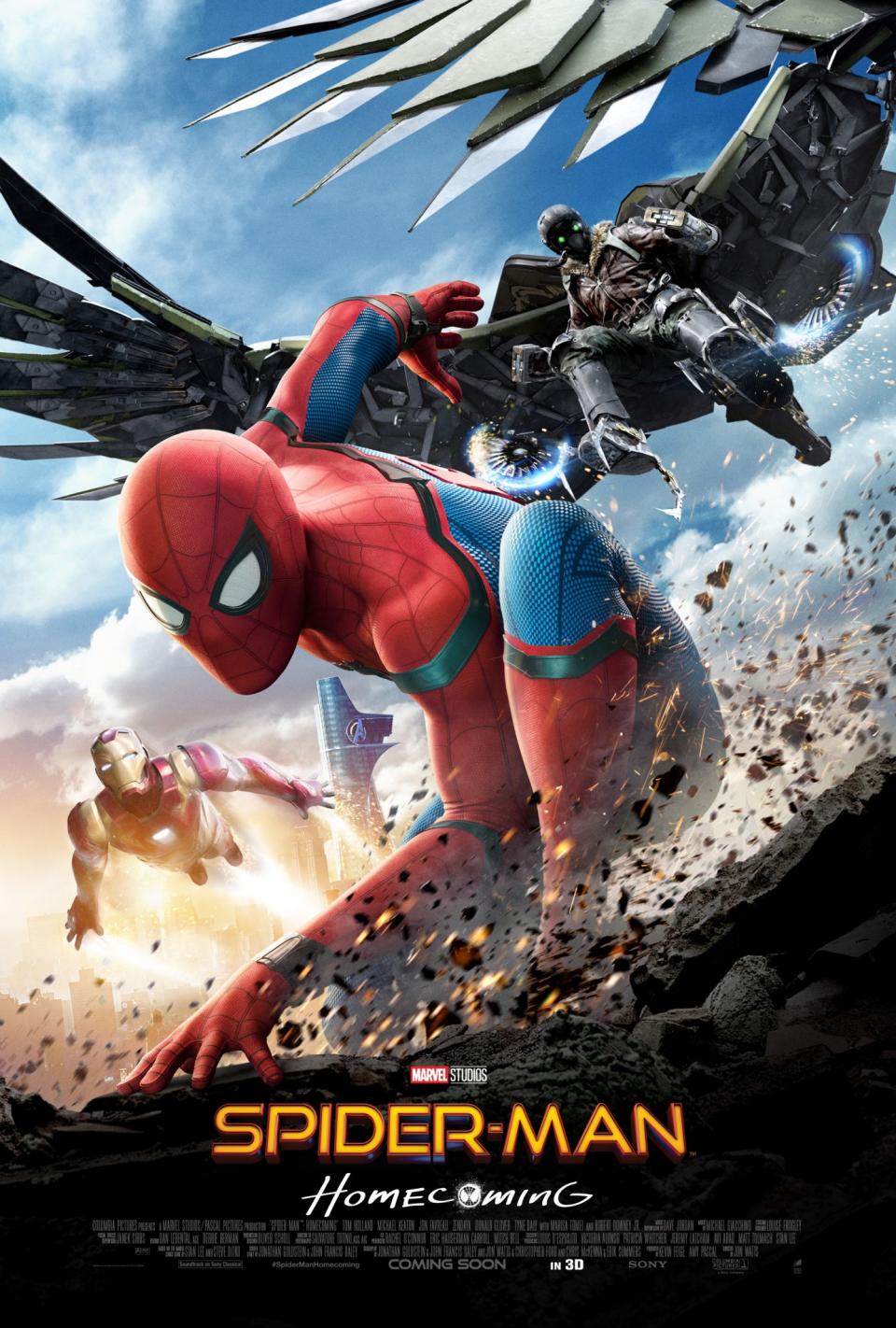 New Spider-Man: Homecoming poster (Sony Pictures)