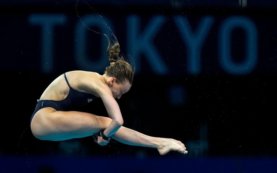 Lois Toulson needs to improve to make sure she makes the top 12 in the women's diving 10m platform semifinal - AP