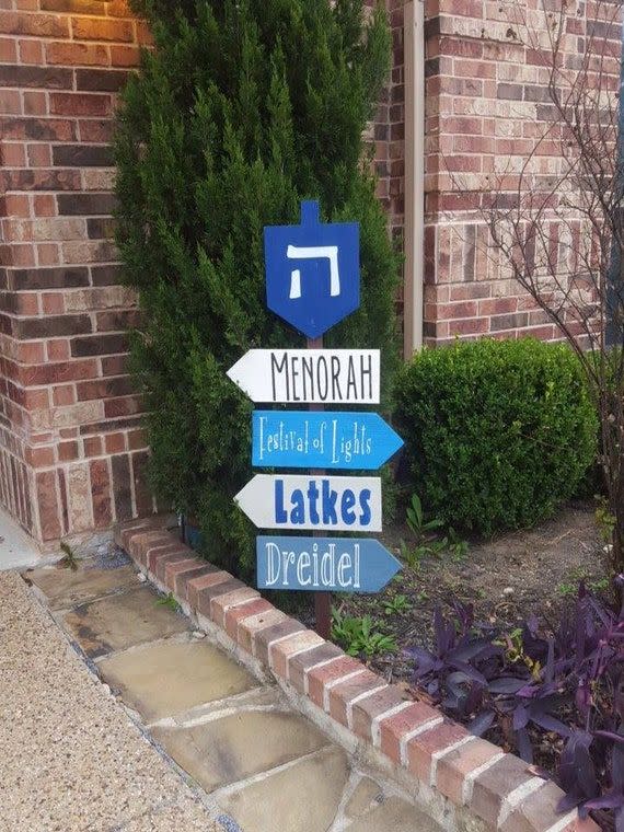 Directional Yard Sign