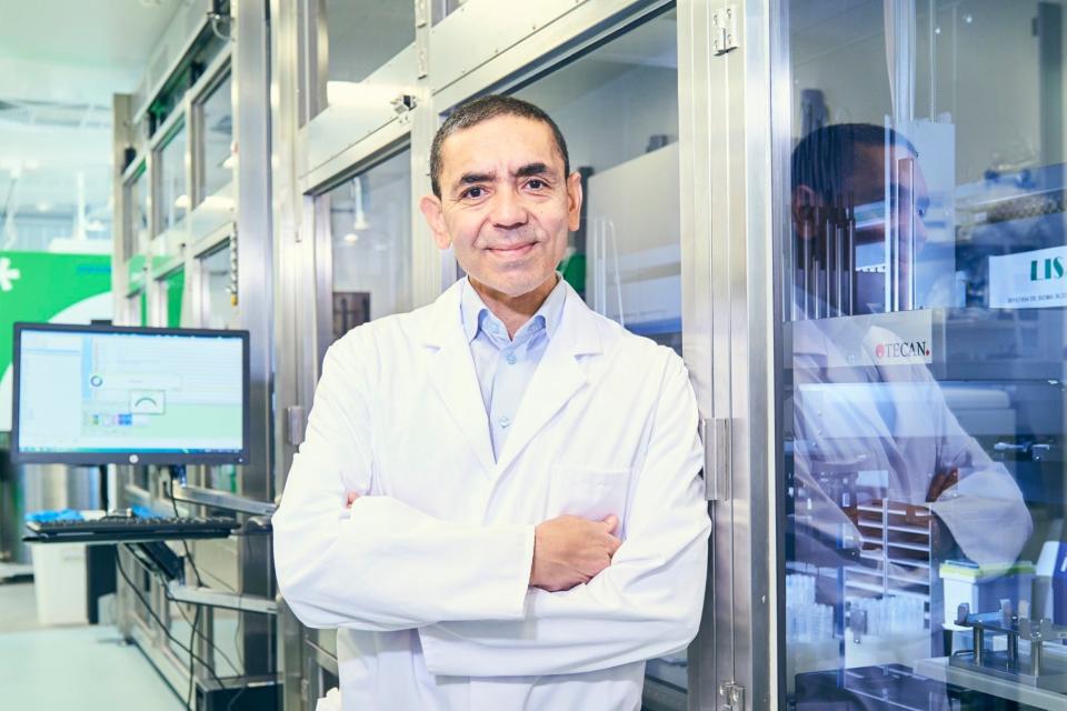 <p>Professor Ugur Sahih, one of the founders of BioNTech</p>PA