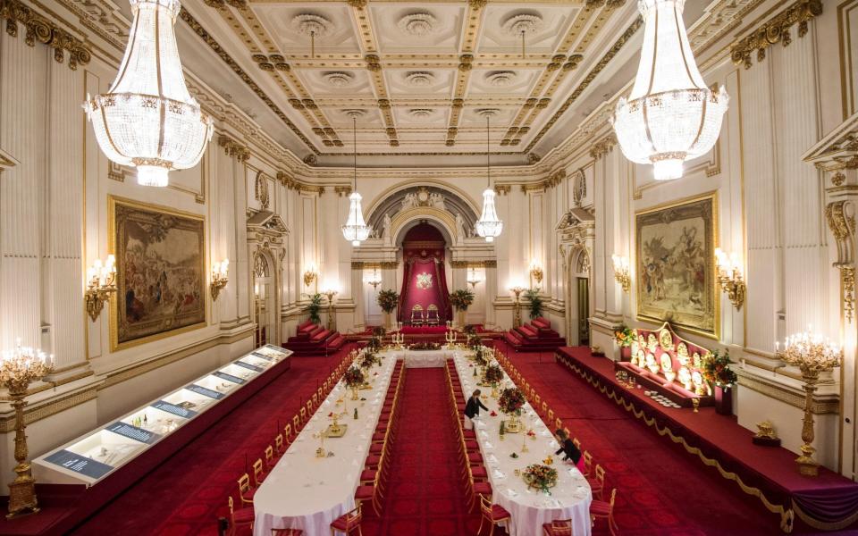 Buckingham Palace ballroom - Geoff Pugh 