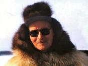 <p>Sidney Huntington was born in 1915 in Hughes, Alaska. His mother was an Alaskan native of the caribou clan, and his father was a gold miner who came to live in Alaska in the early 1900s. His life was immortalized in the autobiography <em>Shadows in the Koyukuk</em>, which he co-authored with Jim Rearden. Although he had limited formal education (he stopped schooling after 3rd grade), Huntington learned through reading, and dedicated most of his life to championing and promoting education in rural Alaska. He died in 2015, at 100 years old.</p>