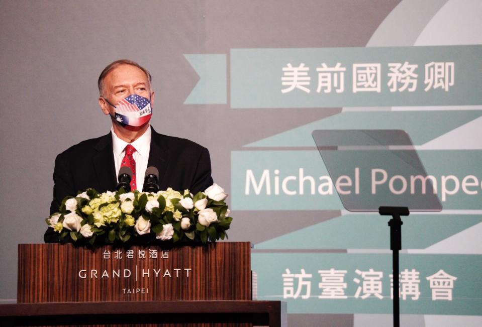 美國前國務卿蓬佩奧（Mike Pompeo）。   圖：張良一 / 攝（資料照）