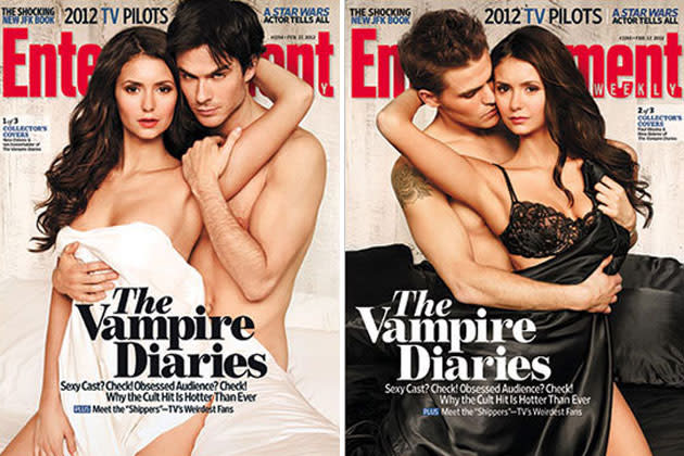 Konkurrenz für “True Blood”: “The Vampire Diaries”-Stars nackt auf  “EW”-Cover