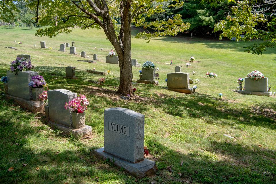 Historic Mount Olive Cemetery in Mars Hill.