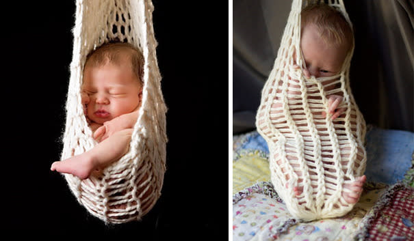 Fotos artísticas con bebés: Expectativa vs. realidad