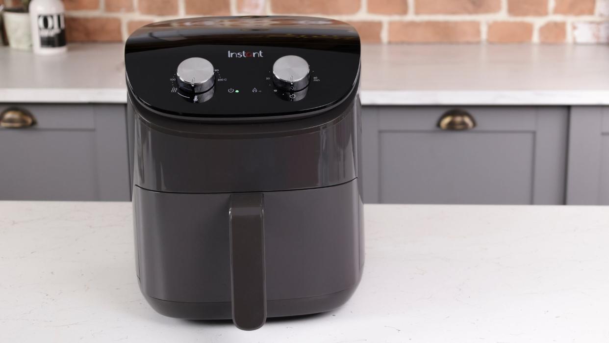  An Instant Essentials 4 Quart Air Fryer on a countertop  