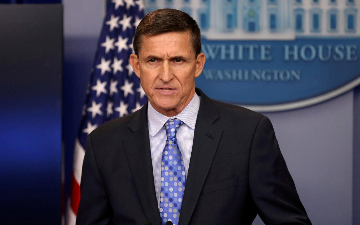 Michael Flynn at the White House, February 1 2017  - REUTERS