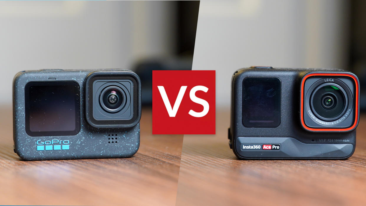  GoPro Hero 12 Black vs Insta360 Ace Pro. 