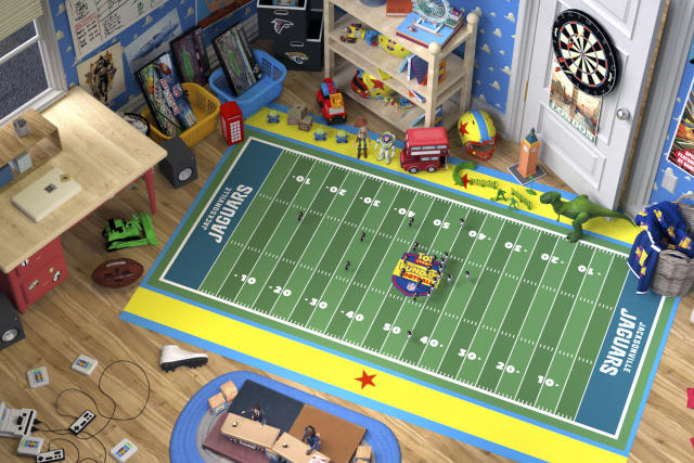 Falcons vs Jaguars gets animated: Toy Story Funday Football