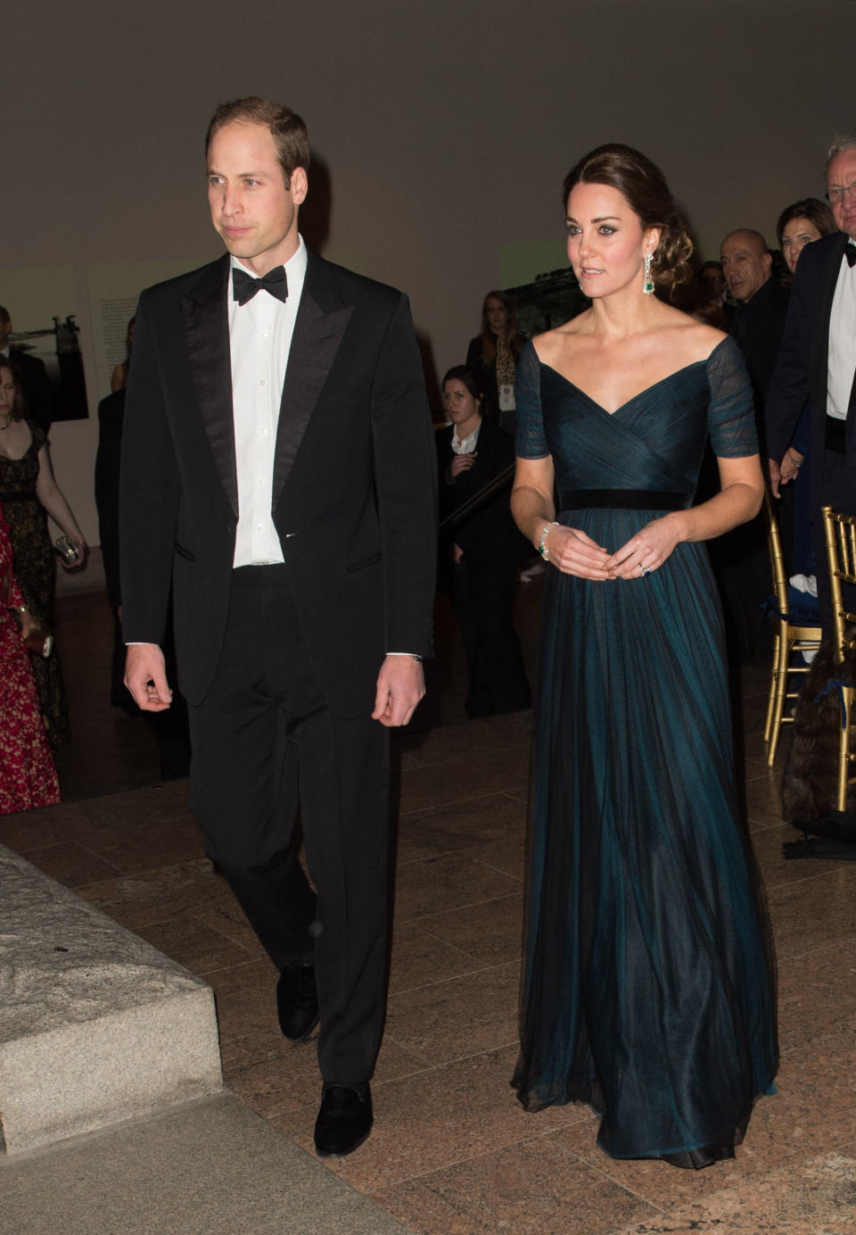 The Duke and Duchess of Cambridge attending the St. Andrews 600th Anniversary Dinner in New York